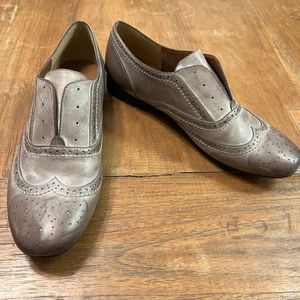Crown Vintage Elim Leather Slip-On Oxfords - Size 8.5